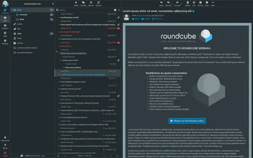 Roundcube Dark Mode