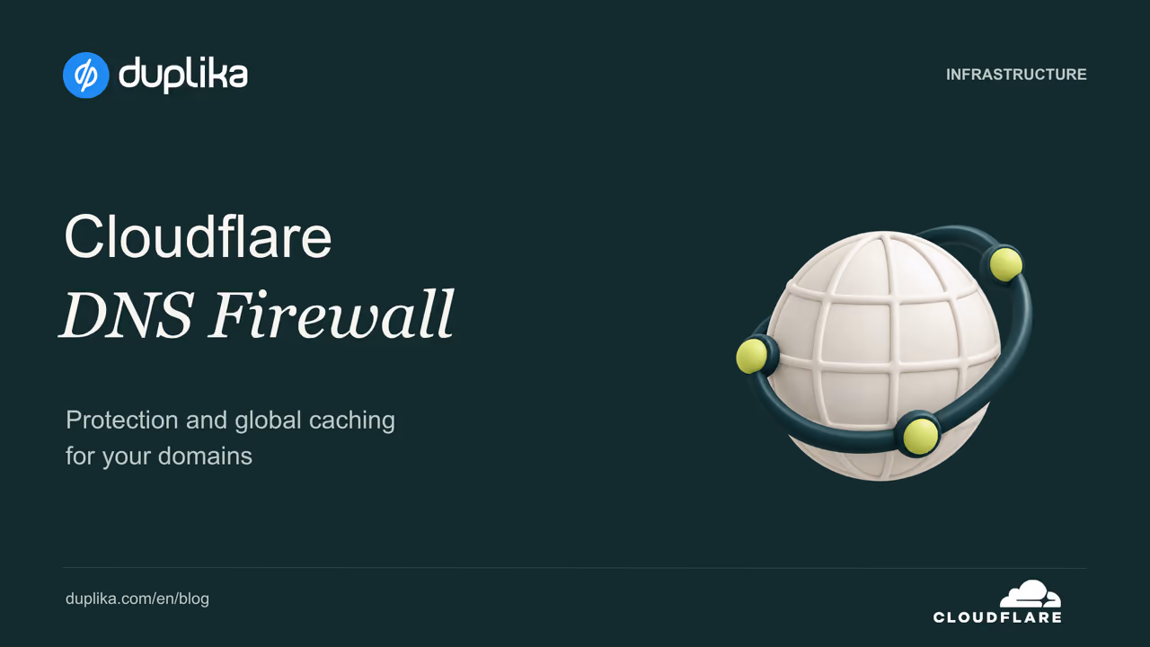 Cloudflare DNS Firewall. Protection and global caching for your domains.