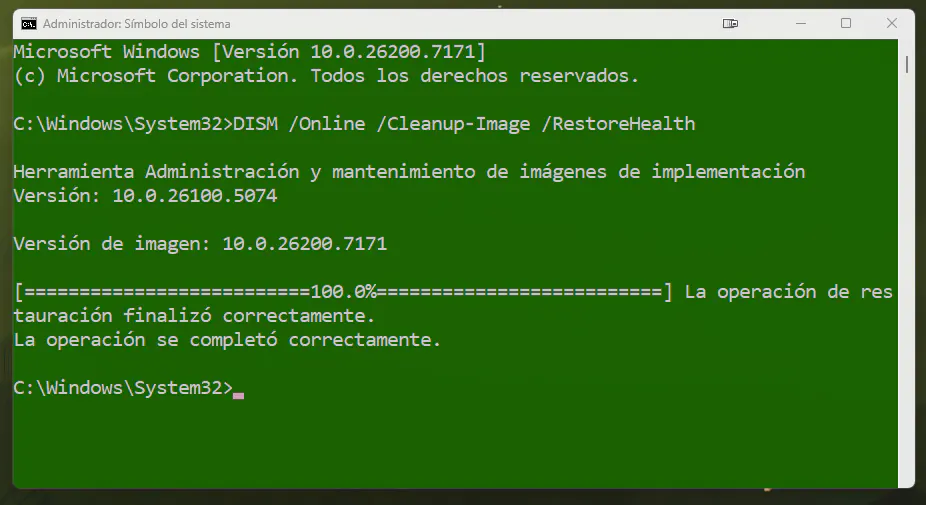 Herramienta administracion mantenimiento imagenes