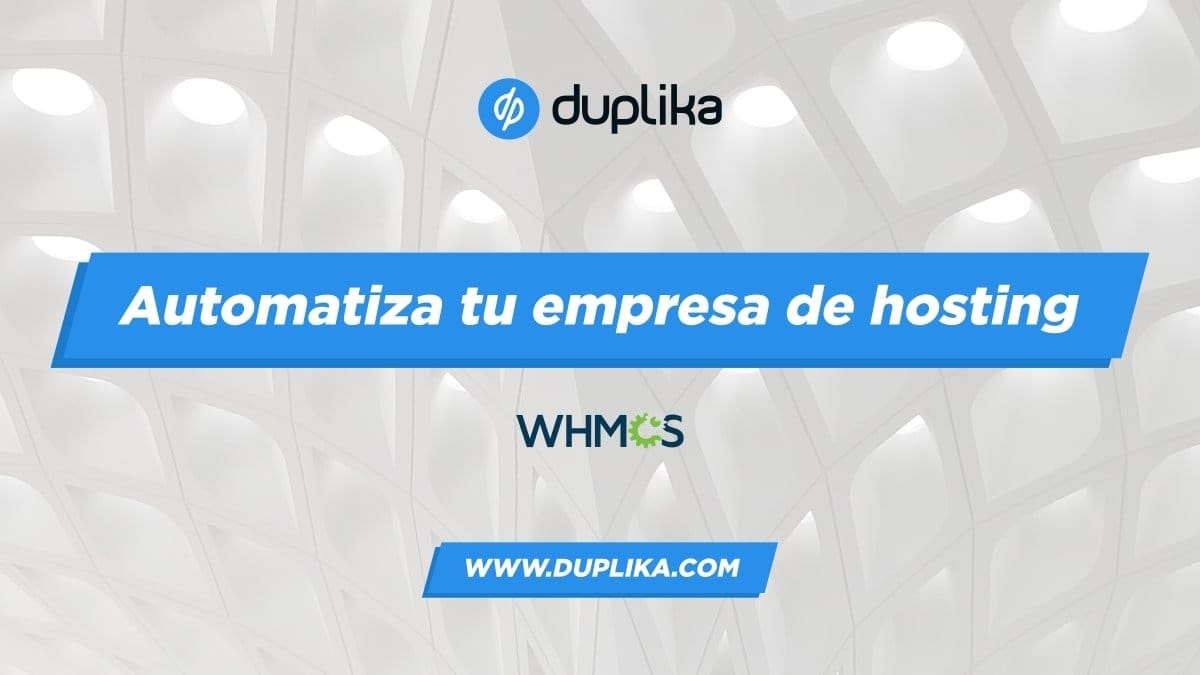 WHMCS automatizacion hosting