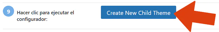 Creacion child theme generico