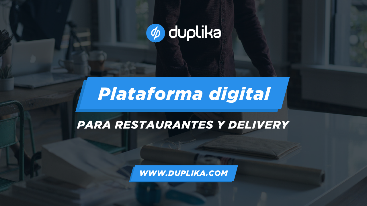 Digital platform for restaurants and delivery