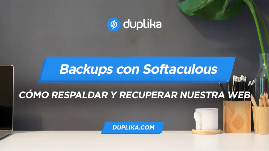Cómo hacer backups con Softaculous
