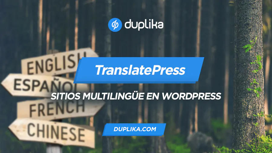 translatepress: sitios multilingüe en WordPress
