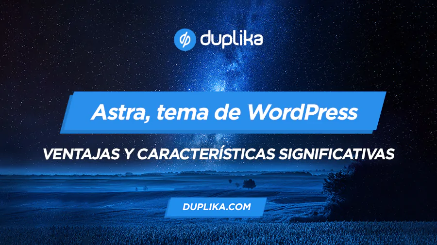 Tema Astra para WordPress