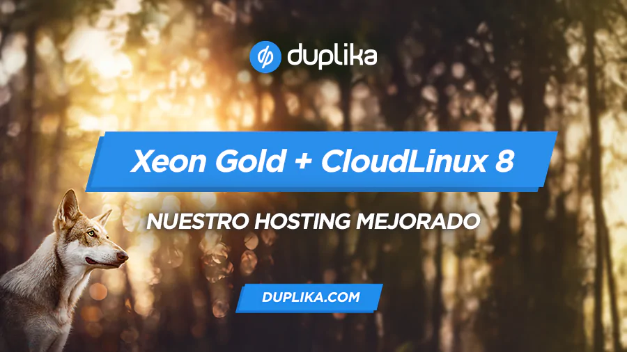 Improved hosting performance with Xeon Gold and CloudLinux 8