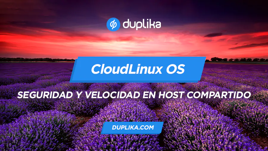 Cloudlinux os hosting compartido