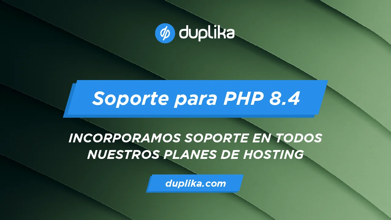 Destacada soporte php84