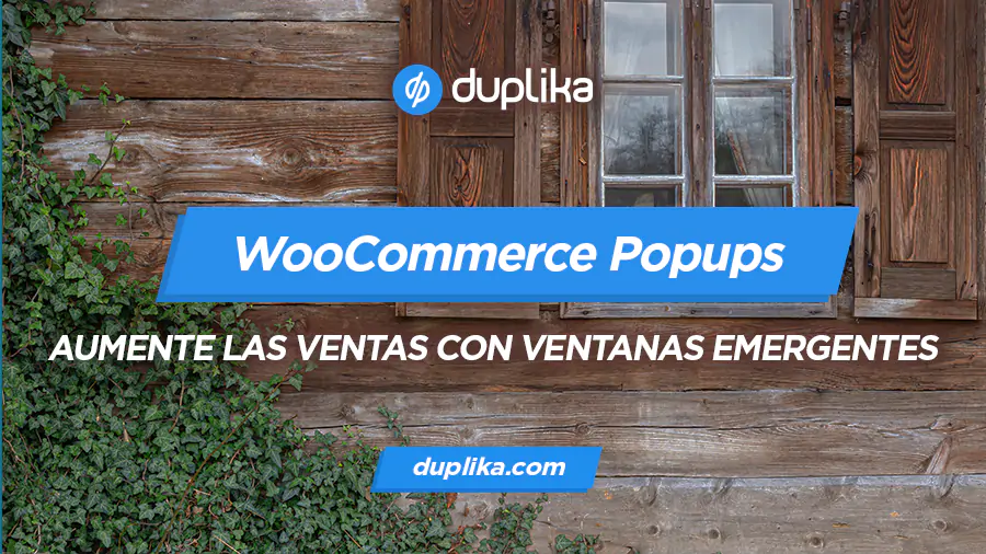 Woocommerce popups - ventanas emergentes