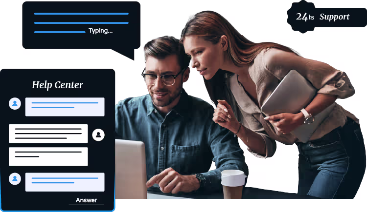 Technical support landings